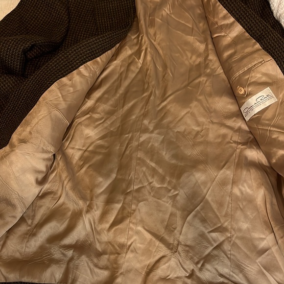 Vintage Oscar de La Renta Men’s Tailored Wool Blazer/ 44L - Picture 8 of 10